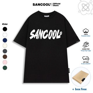  Áo Thun Local Brand Sancool Unisex Premium Cotton Logo BigPaintbrush Tee - SC033 