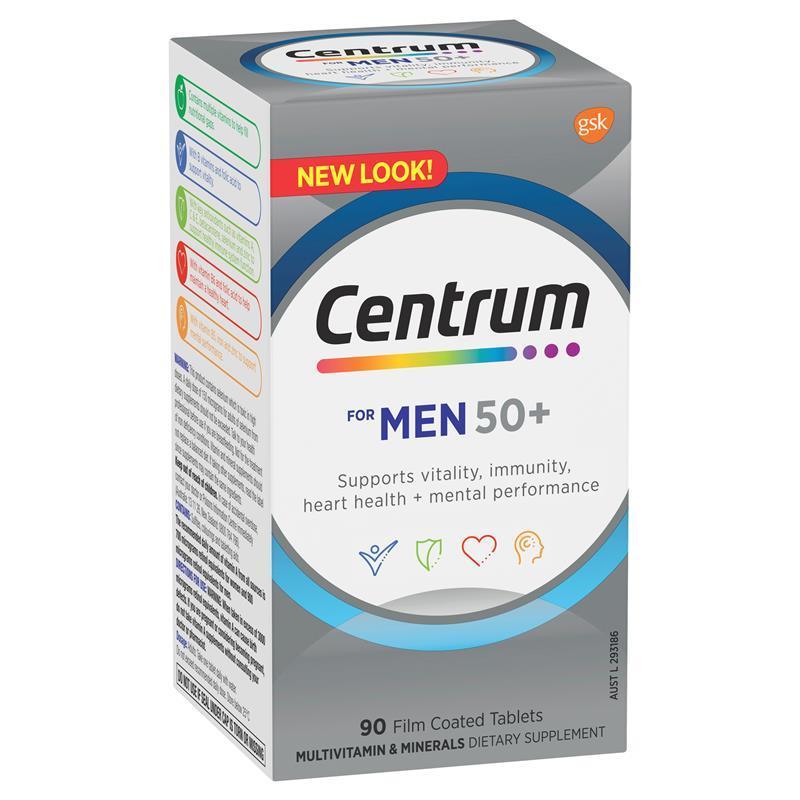Viên uống vitamin tổng hợp Centrum advance/ men/ women dành cho người trưởng thành/ nam/ nữ trên và dưới 50 tuổi của Úc