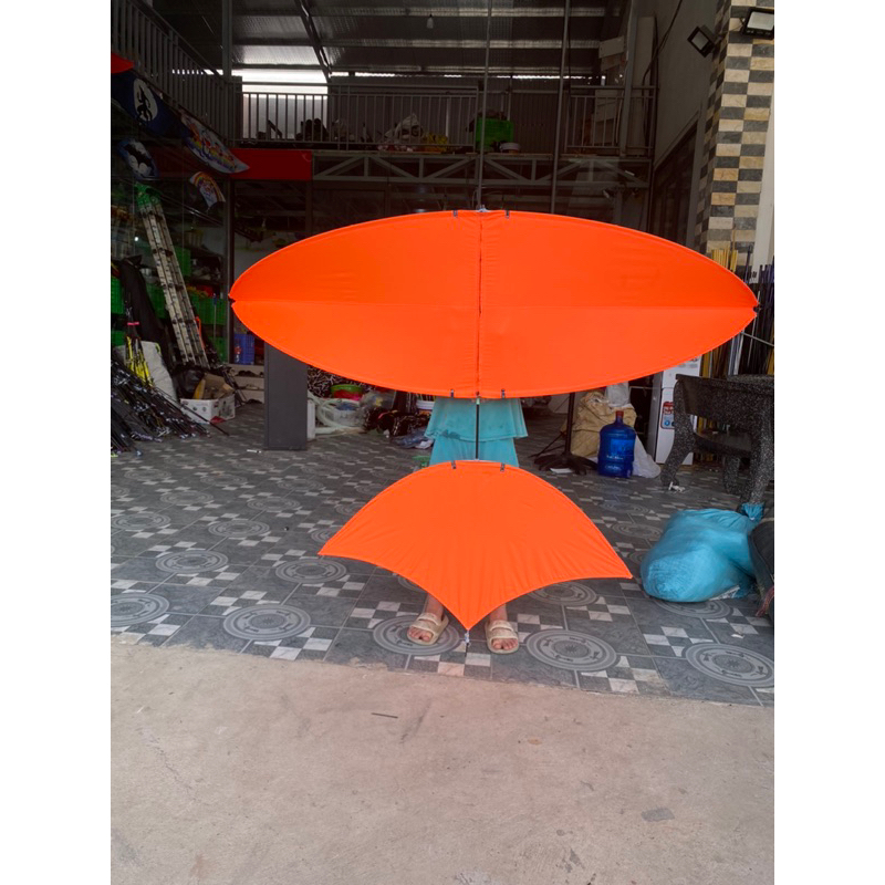 Diều cacbon 2m 1 màu căng nét