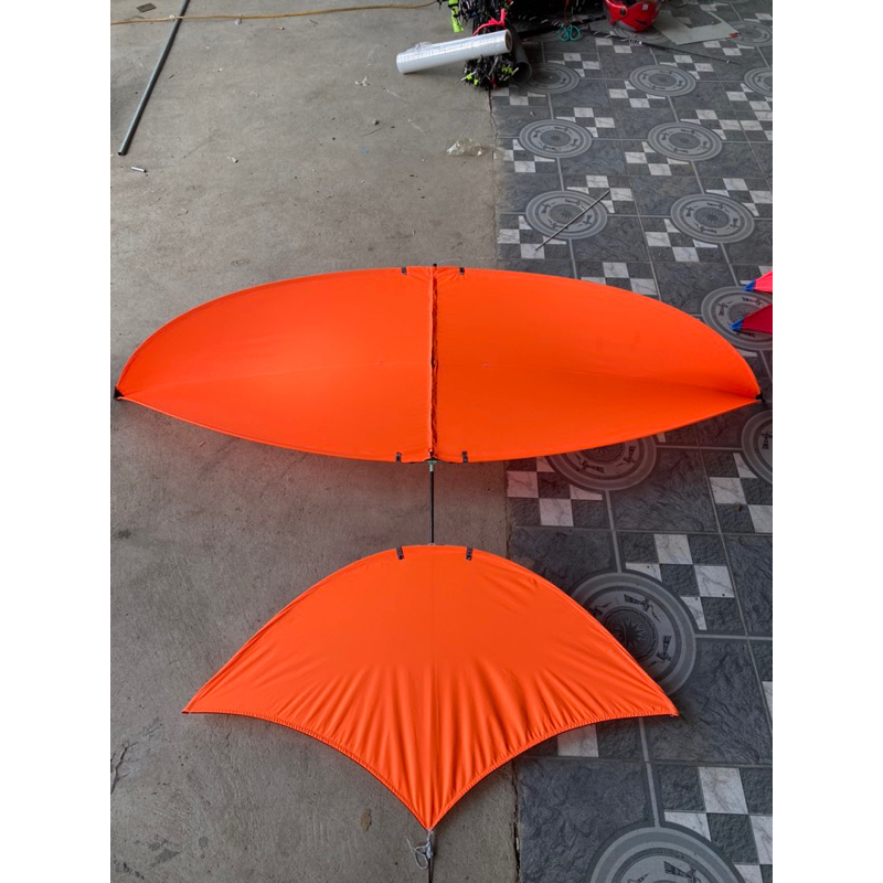 Diều cacbon 2m 1 màu căng nét