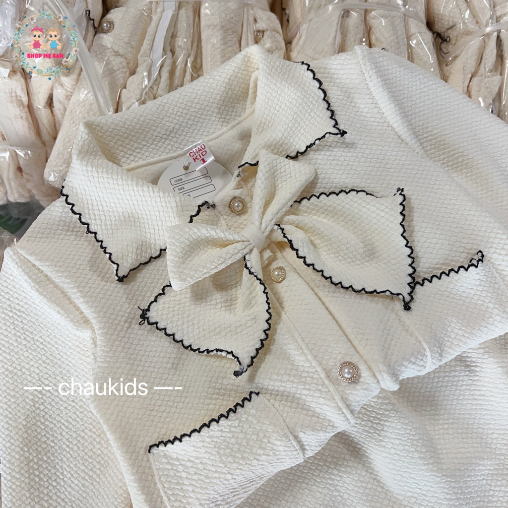 Váy Thu Đông Cho Bé Gái, Set Váy Bé Gái  Chất Liệu Mềm Đẹp Co Giãn Cùng Kiểu Dáng Siêu Sang - MSD7