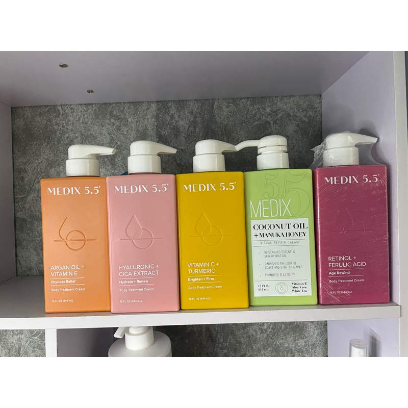 Kem pH5.5 Vitamin C + Turmeric Cream Vitamin C &  nghệ 444ml nâng tone phục hồi Medix5.5