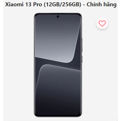 Điện Thoại Xiaomi 13 Pro  - Chính hãng
