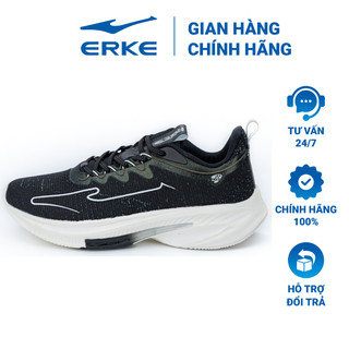 Giày chạy bộ nam ERKE siêu nhẹ, thoáng khí, thấm hút mồ hôi 11122303468