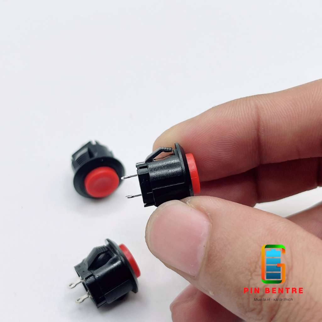 Công tắc nhấn nhả DS - 500 lổ khoan 14mm loại chân gài