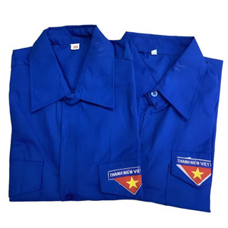 [Hàng Loại Đẹp] Áo Đoàn Thanh Niên Dành Cho Cả Nam Và Nữ Hàng Loại 1