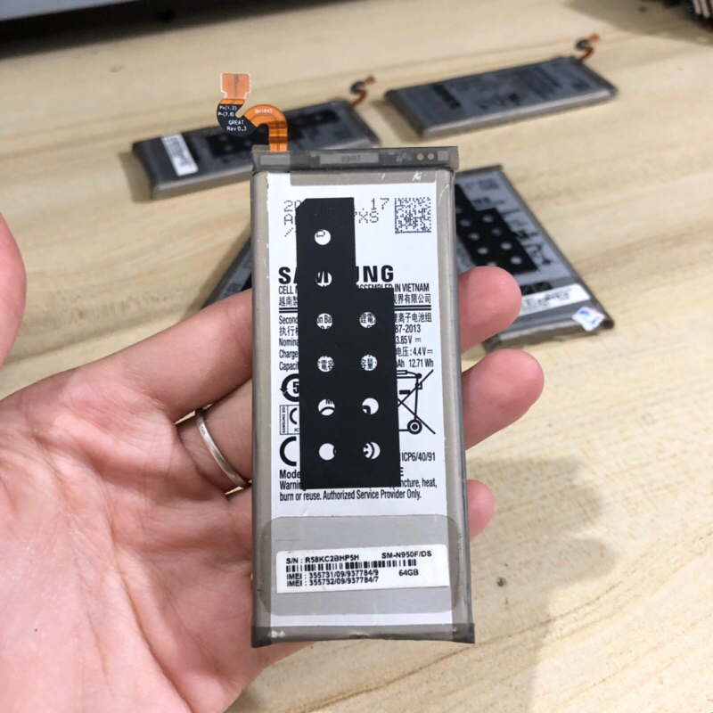 Pin Samsung Note 8  Zin Hàng Cao Cấp.