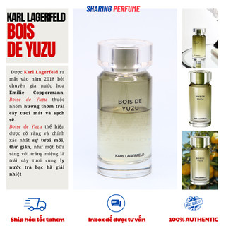 Mẫu thử nước hoa Karl Lagerfeld Bois De Yuzu