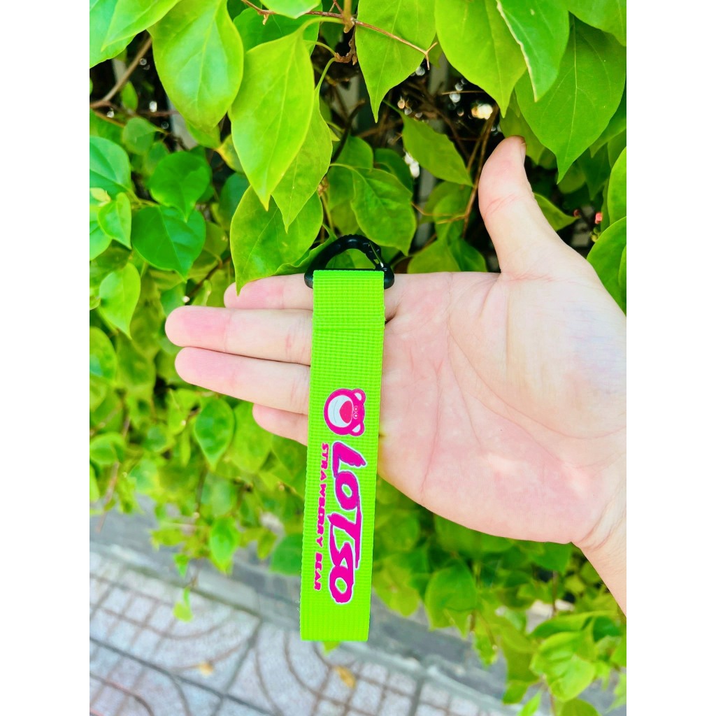 Dây Móc Chìa Khoá Xe Hình Gấu Lotso Siêu dễ thương chính hãng