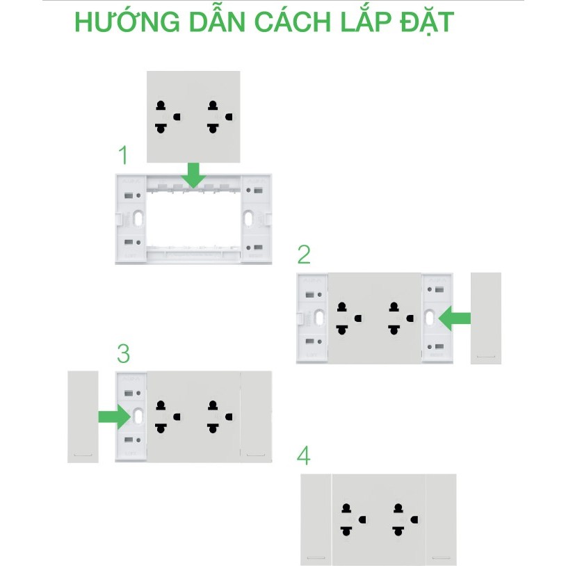 Ổ Cắm Đơn, Đôi 3 Chấu Schneider Dòng AvatarOn A - bảo hành chính hãng
