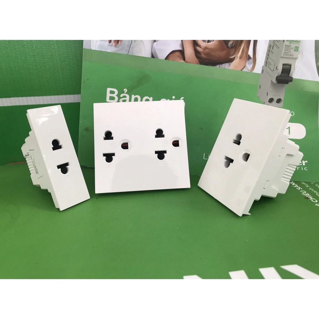 Ổ Cắm Đơn, Đôi 3 Chấu Schneider Dòng AvatarOn A - bảo hành chính hãng