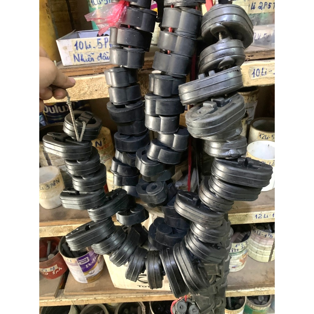 Cao Su Treo Pô, Treo Ống Xả Dưới Gầm Các Dòng Xe Tải, Xe Du Lịch TOYOTA, KIA, Honda, Suki,...