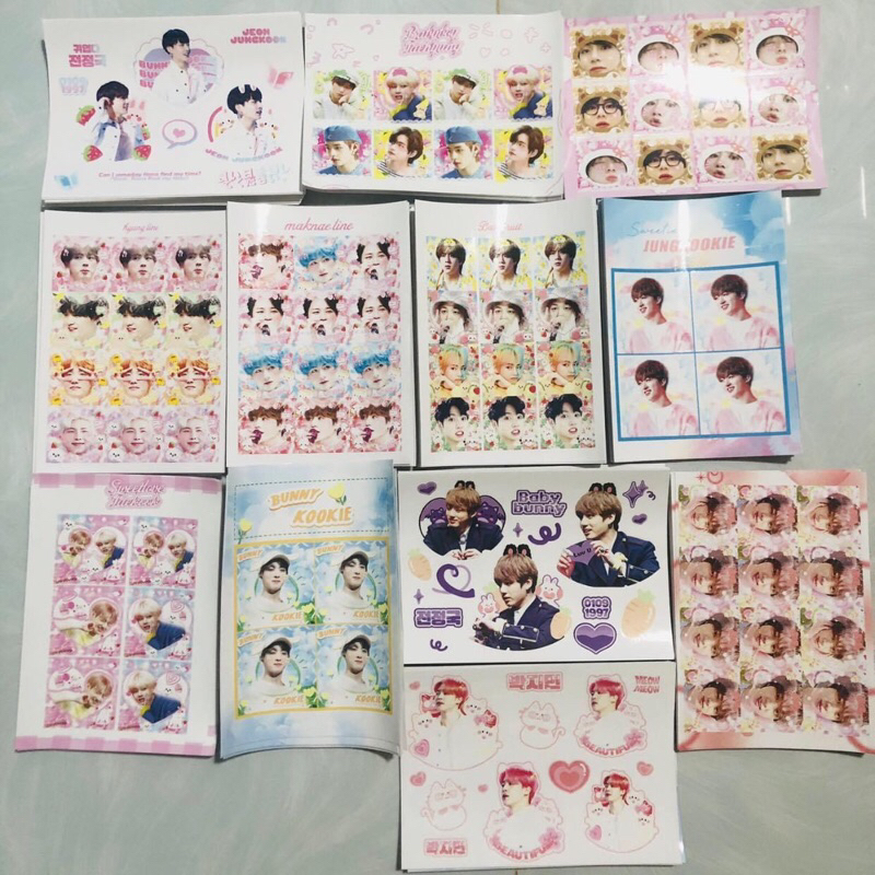 Sticker A6 Bangtan