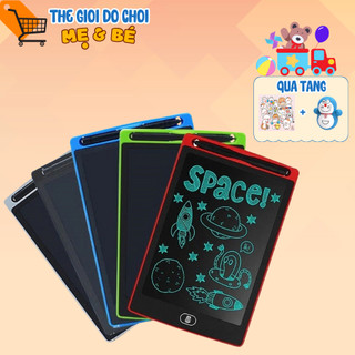 Bảng vẽ tự xóa điện tử, bảng viết vẽ thông minh cỡ lớn, màn hình LCD đa sắc đồ họa đẹp kèm bút dạy học