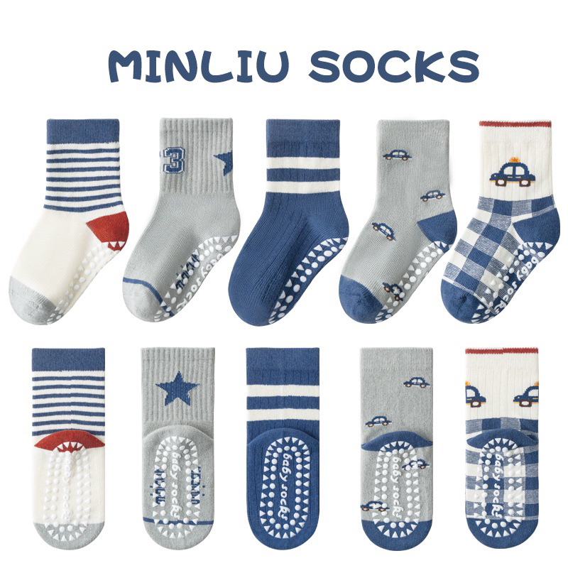 Set 5 đôi tất chống trượt