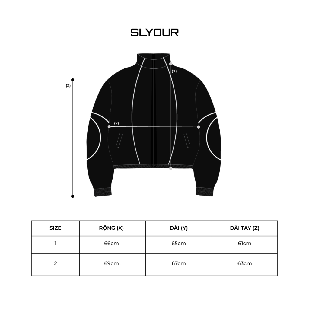 Áo Khoác Dù Form Boxy VER1 - Jacket 2 lớp form unisex brand SLYOUR