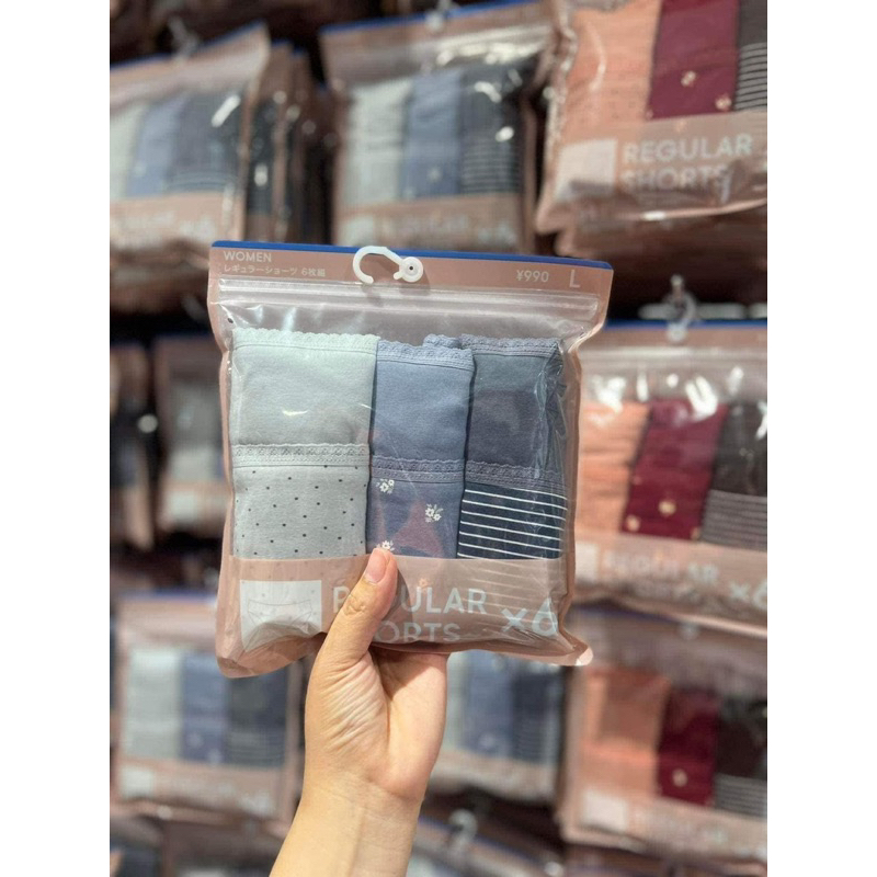 Set 6 chiếc quần Chip  Gu Uniqlo Nhật - hàng chính hãng