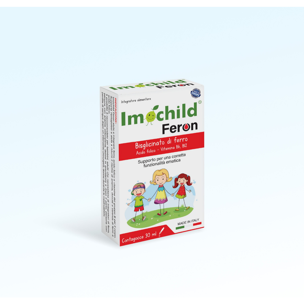 [ Mua 1 Tặng 1 ] Imochild Feron Cai 30ml – Bổ Sung Sắt, Acid Folic Và Các Vitamin Nhóm B Cho Cơ Thể