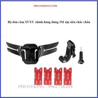 Bộ mount dán cằm gắn camera tuyu chính hãng gắn mũ fullface - phuotking