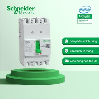 Cầu dao tự động dạng khối g12e3f63 schneider - gopact mccb 125, 3p3d, 63a, 15ka