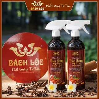 Nước lau ban thờ bàn thờ bao sái đồ thờ cúng Trầm hương ngũ vị bách lộc sạch thơm hương thảo mộc phong thủy tài lộc