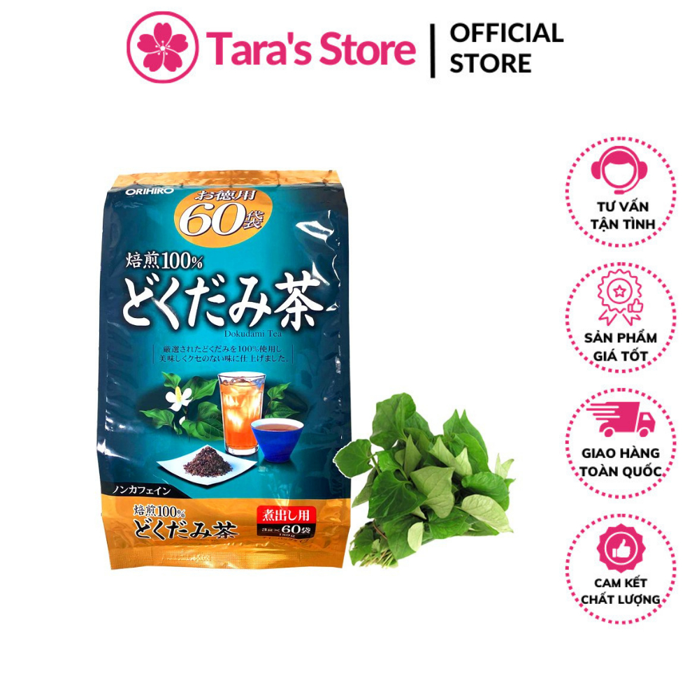 Trà Diếp Cá Orihiro Hỗ Trợ Thanh Nhiệt, Thải Độc 60 Gói/Túi - Tara's _Store