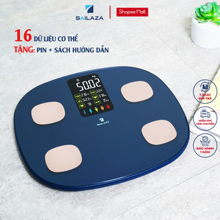 Cân điện tử thông minh cao cấp, máy inbody chính hãng Sailaza SA- 1211, đo 16 dữ liệu Sức Khỏe
