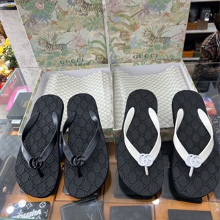 Dép kẹp GC chéo dép xỏ ngón tông nam gucci full box cao cấp