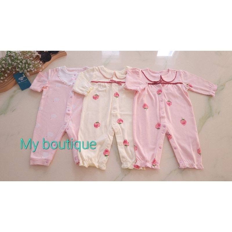 Body cotton bé gái - Hàng QCCC