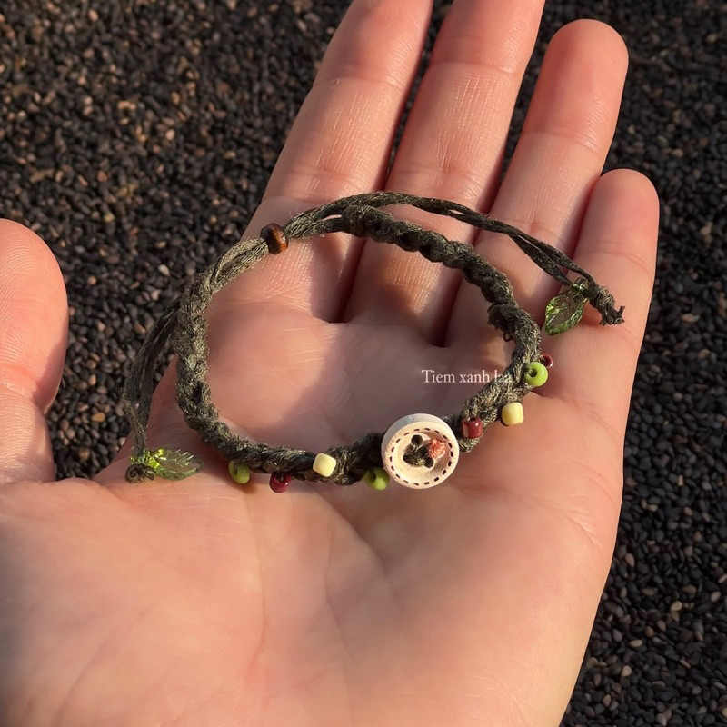Vòng tay “Hoa tulip dễ thương” Tiệm xanh láa