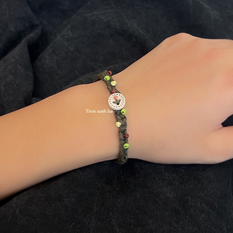Vòng tay “Hoa tulip dễ thương” Tiệm xanh láa
