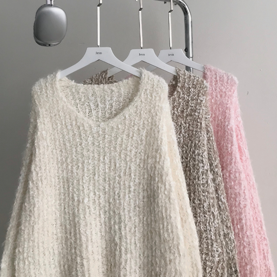 Áo len tay dài  nữ chất vải len dệt bông siêu mịn KIYU 10625 - Jemcloset