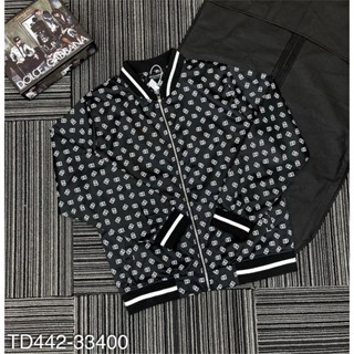  Áo Khoác Nam Họa Tiết Logo DG Cao Cấp - Áo Bomber gió Nam DG 2 Lớp Siêu Đẹp 