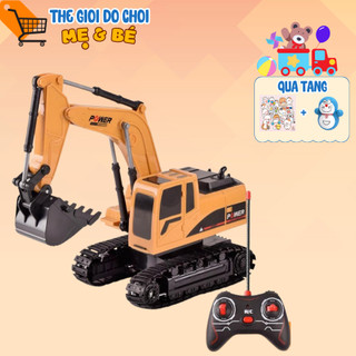 Đồ chơi máy xúc điều khiển từ xa sạc điện - Mô hình máy xúc điều khiển từ xa