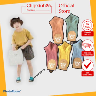 Set 10 đôi tất len gân cho bé cao cấp mềm mịn