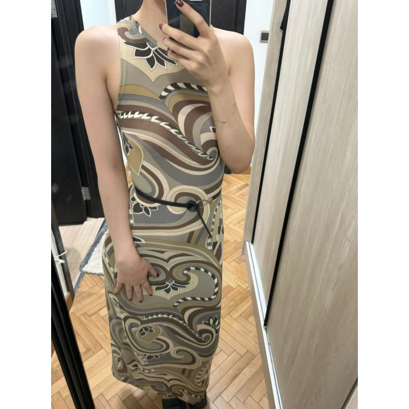 Thanh lý váy Zara sz s,váy dệt kim