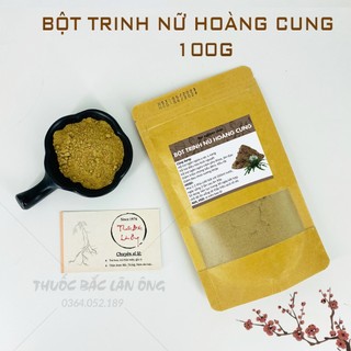 Bột trinh nữ hoàng cung 100g nguyên chất - Lãn Ông