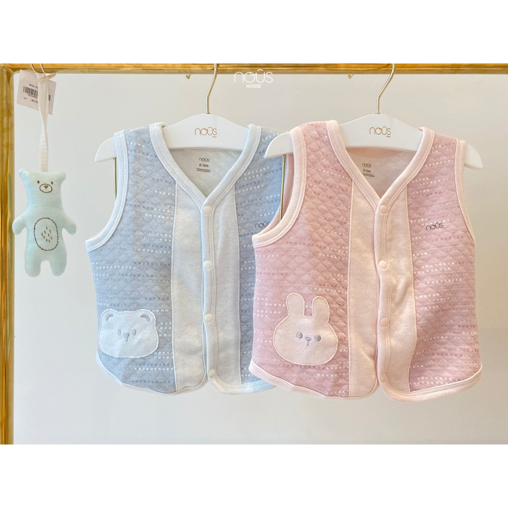 - Áo khoác gile nous cho bé trai bé gái