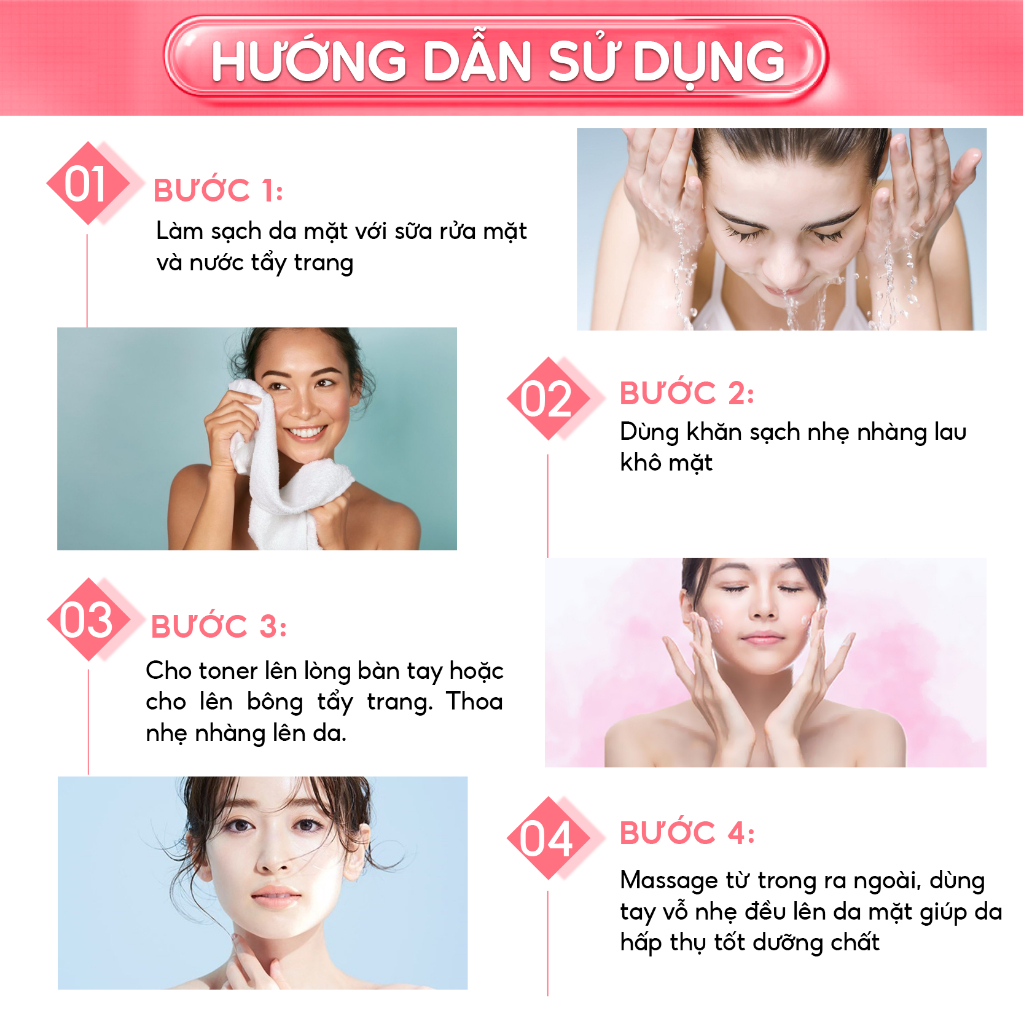 Nước Hoa Hồng Dr.Pepti Centella Toner Dưỡng Da Căng Bóng 180ml Chính Hãng Hàn Quốc