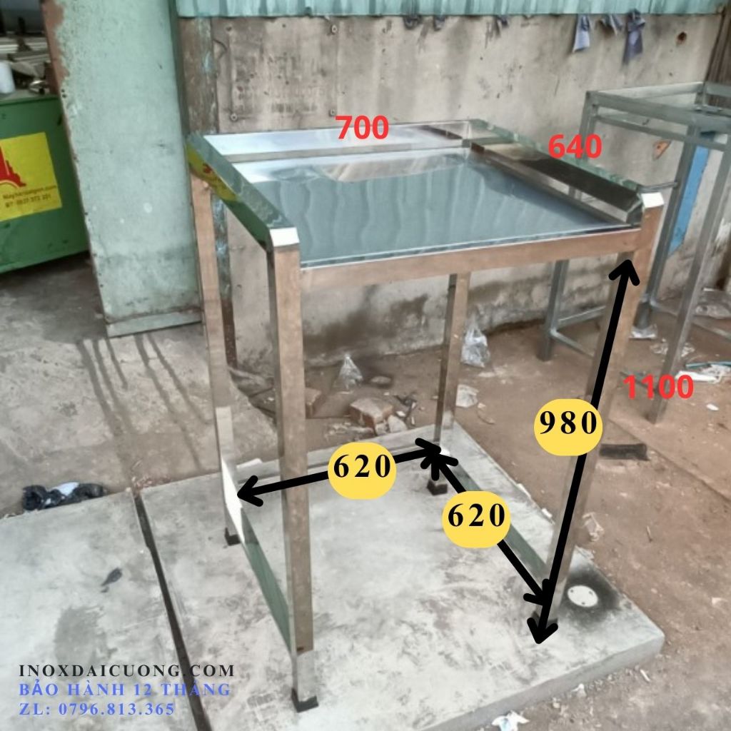 KỆ MÁY SẤY QUẦN AO, KỆ MÁY GIẶT FULL INOX - INOX ĐẠI CƯỜNG