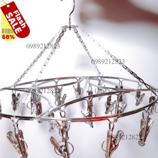 Mắc dù tròn, mắc treo quần áo 100%inox