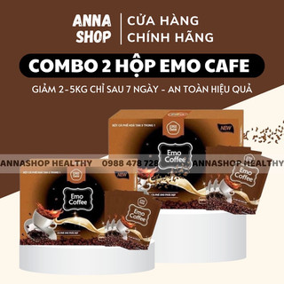 Combo 2 hộp emo coffee giảm cân/ giam can an toan