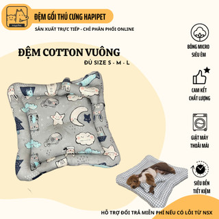 Đệm Thú Cưng Hapipet - Hình Vuông