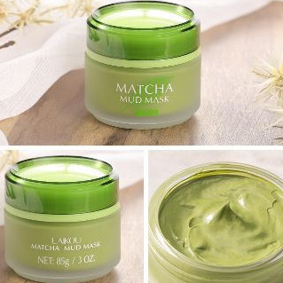 Hộp mặt nạ bùn trà xanh laikou matcha mud mask