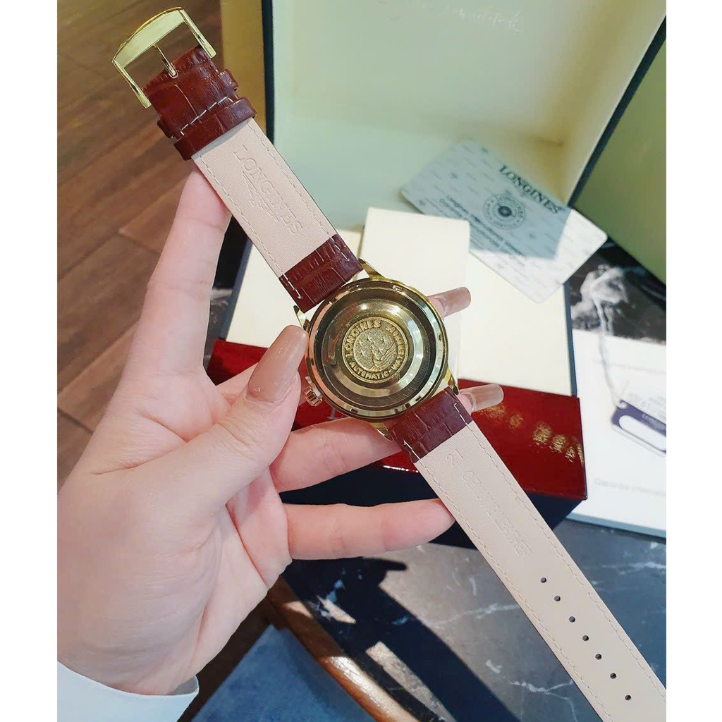 Đồng Hồ Nam Logie Japan Watch Dây Da Cao Cấp Size 40mm Chống Nước Tốt Bảo Hành 12 Tháng