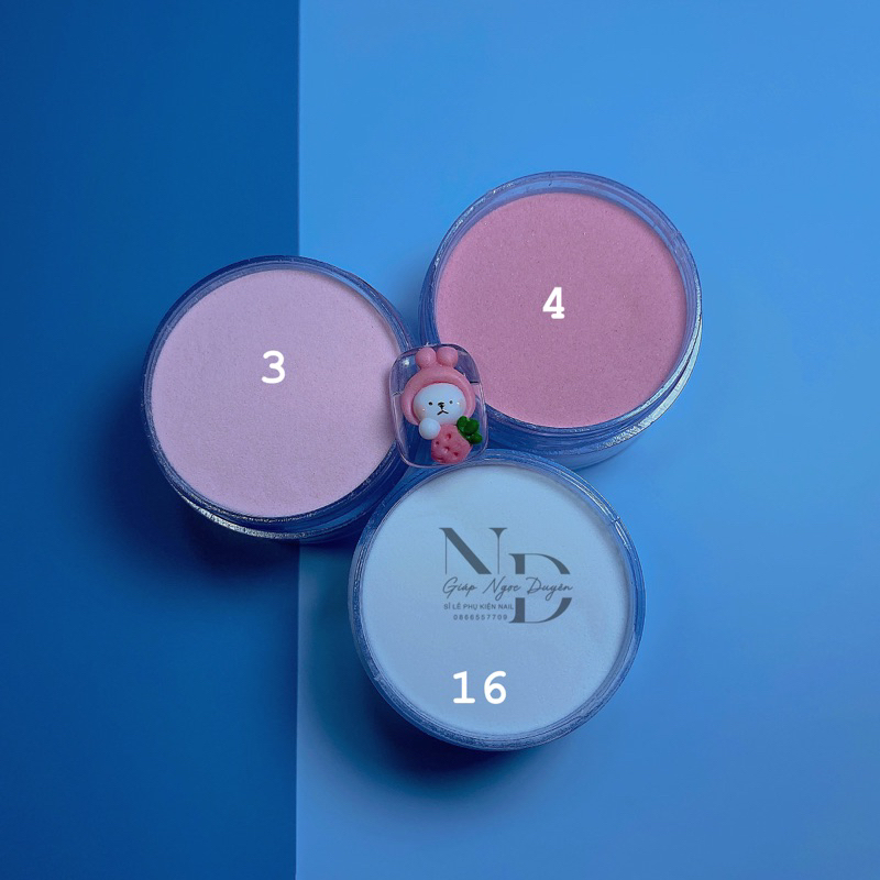 Bột đổ khuôn thỏ dâu