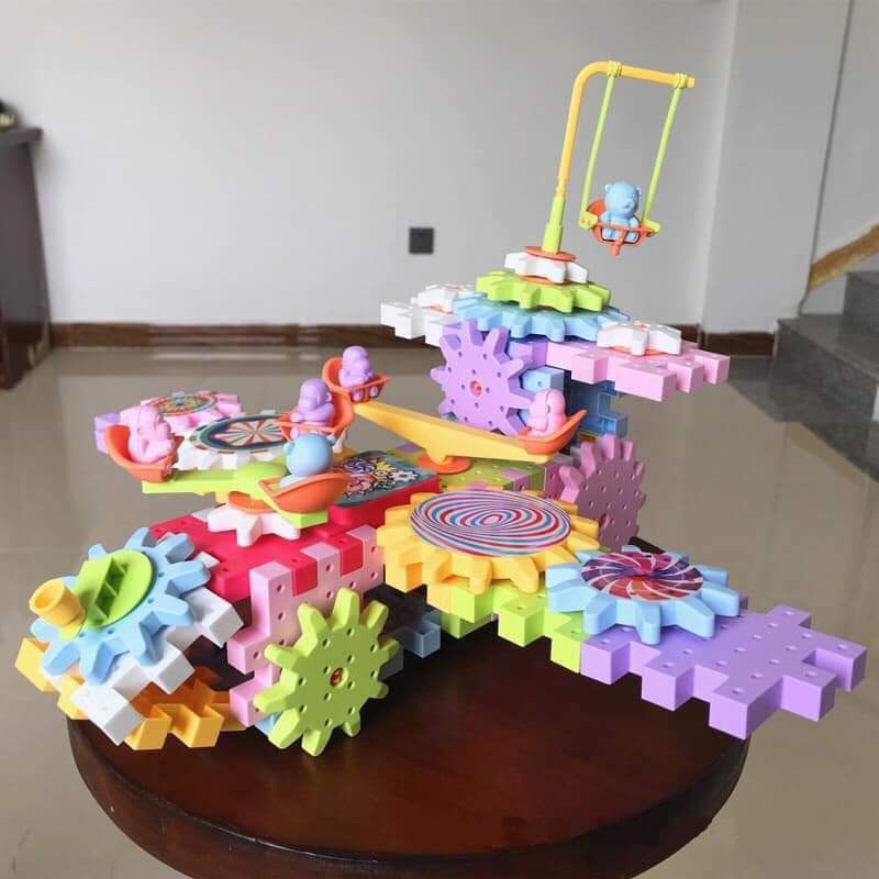 Bộ đồ chơi bánh răng chuyển động mô hình cho bé yêu 83-135 chi tiết