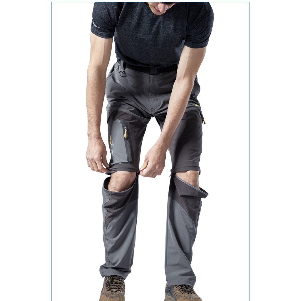 Quần Tháo Ống Đùi vải gió mát, thoáng khí, trekking, leo núi, dã ngoại, phượt - chính hãng TWOBROS