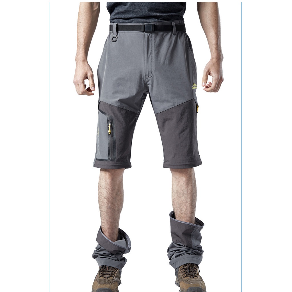 Quần Tháo Ống Đùi vải gió mát, thoáng khí, trekking, leo núi, dã ngoại, phượt - chính hãng TWOBROS