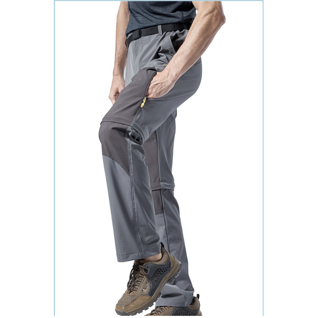 Quần Tháo Ống Đùi vải gió mát, thoáng khí, trekking, leo núi, dã ngoại, phượt - chính hãng TWOBROS